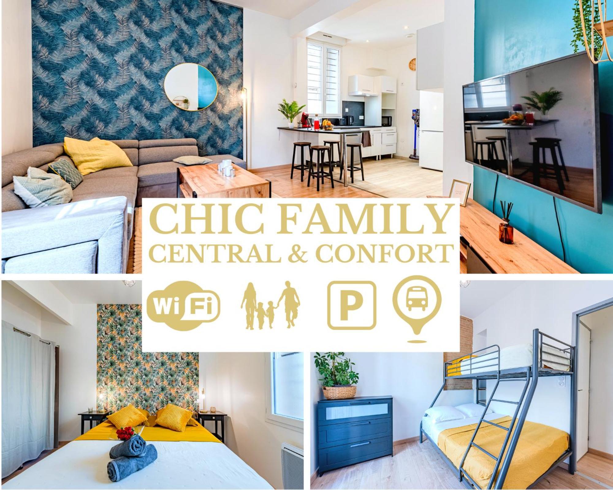 Chic Family - Neuf & Moderne - Parking Wifi Centre Ville Gare Tgv - Confort Ideal Famille - Offre Speciale Perpiñán Exterior foto